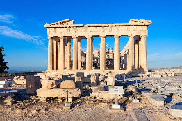 Parthenon Temple in Athens