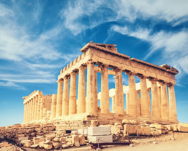 Parthenontempel op Akropolis in Athene