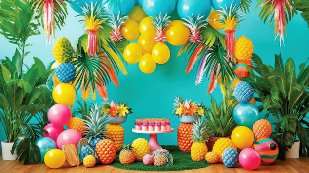 party background