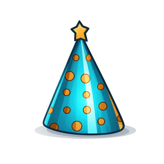 Photo party hat icon