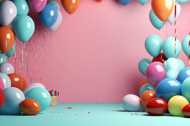 party themed background