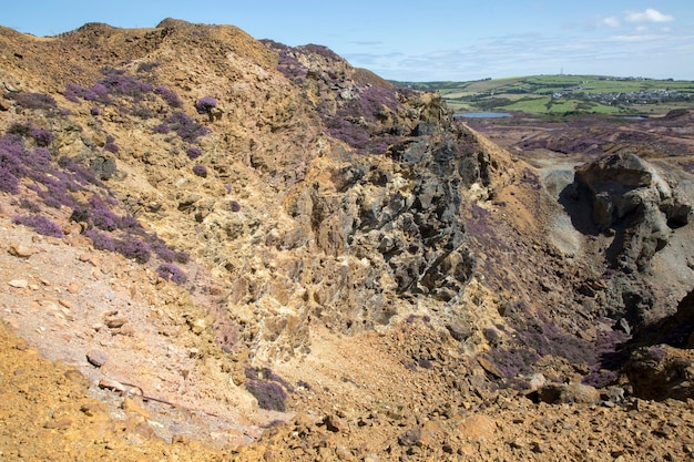 Parys Mountain kopermijn Amlwch Anglesey Wales