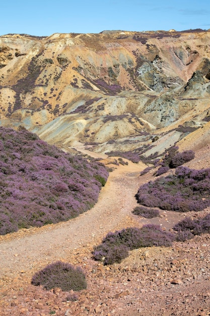 Parys Mountain kopermijn Amlwch Anglesey Wales