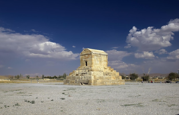 Pasargadae graf en necropolis Iran