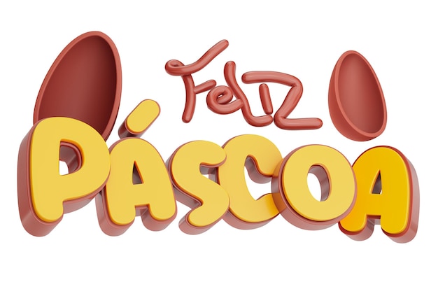 Pascha-eieren, konijnen, chocolade, 3D-iconen, wortels.