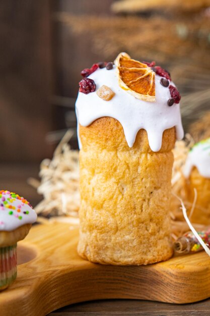 Pasen cake vakantie zoet gebak dessert vakantie orthodoxe christenen Pasen traktatie maaltijd eten snack