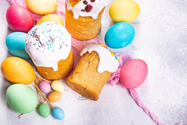 Pasen cake vakantie zoet gebak dessert vakantie orthodoxe christenen Pasen traktatie maaltijd eten snack