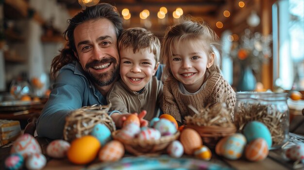 Pasen familieviering vreugdevolle hereniging liefde en traditie