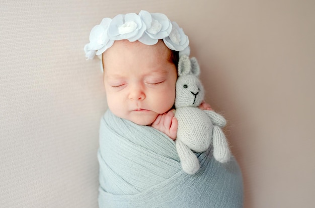 Pasgeboren babyportret