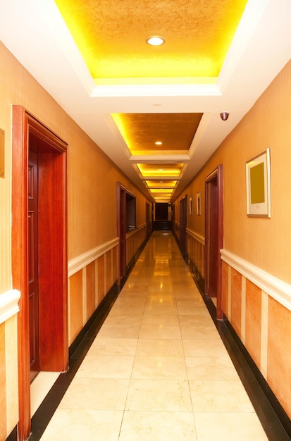 Passageway in hotel