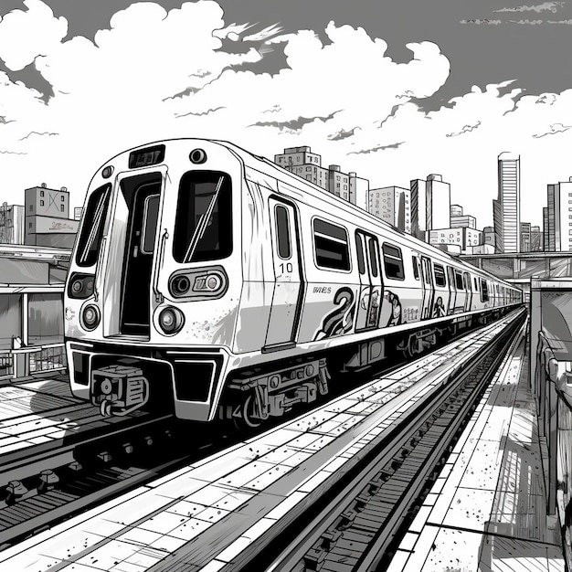 승객 들 은 현대적 인 지하철 역 플랫폼 을 서둘러 통과 한다