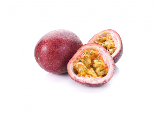 Passion fruit isolated 