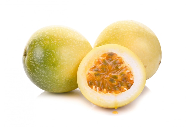 Passion fruit isolated