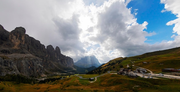 Passo Gardena South Tyrol Dolomites Italy