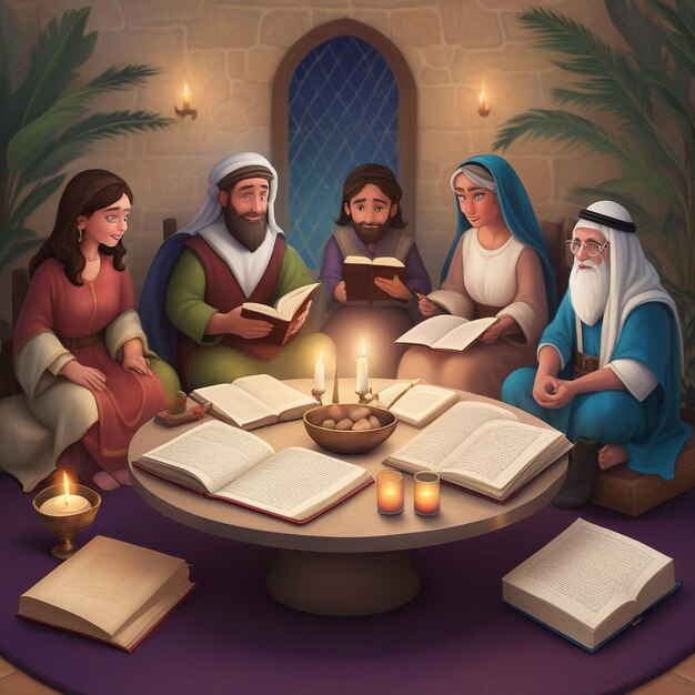 Passover background image