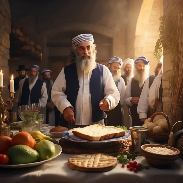 Passover commemorating people