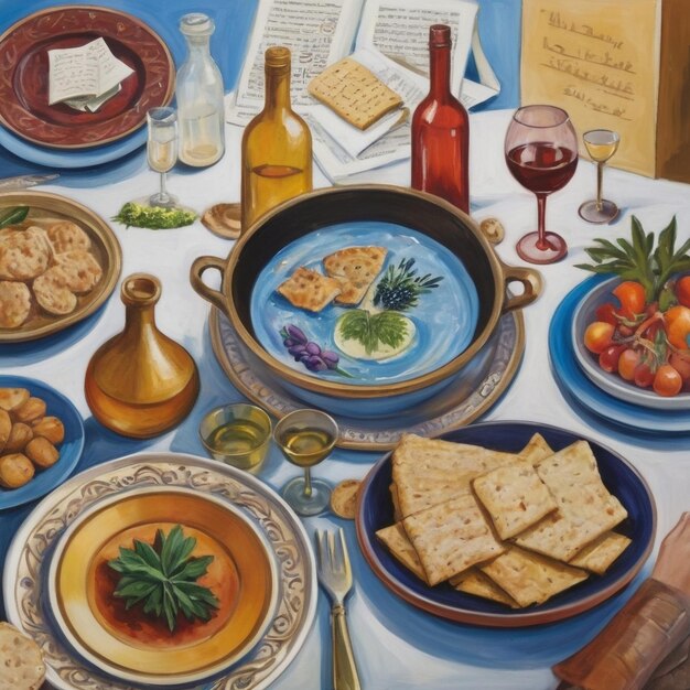 Photo passover image background