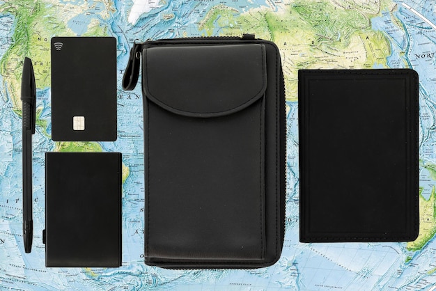 Passport cover credit card wallet