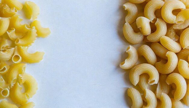 Photo pasta on background