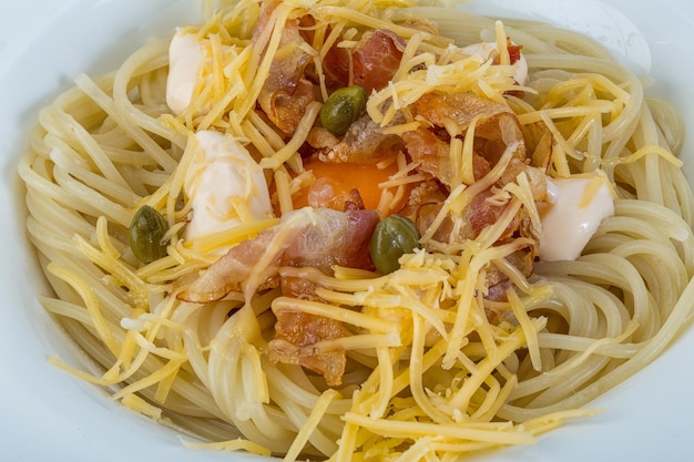 Pasta carbonara