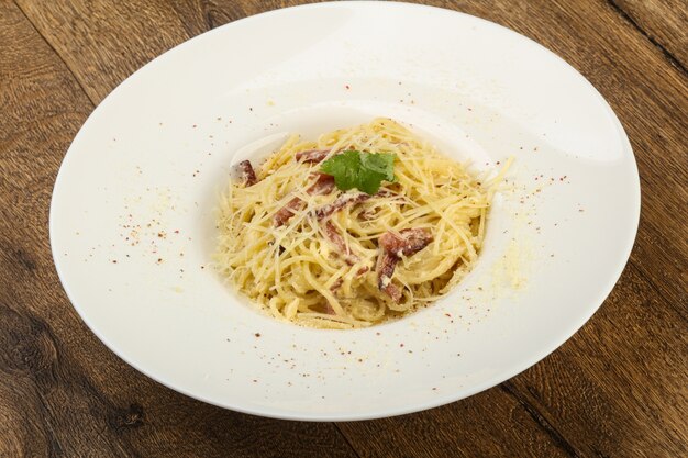 Pasta carbonara