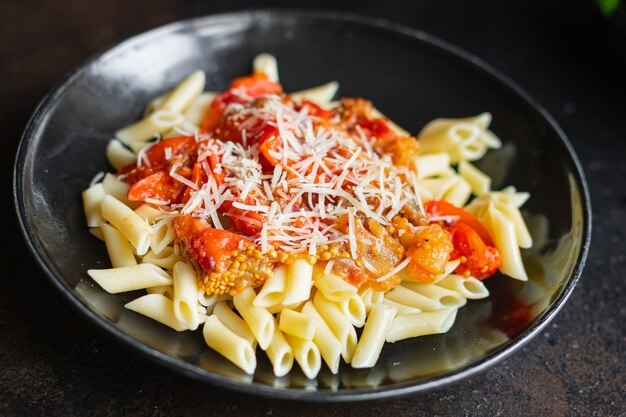 pasta eggplant tomato sauce cheese pasta alla norma vegetable second course