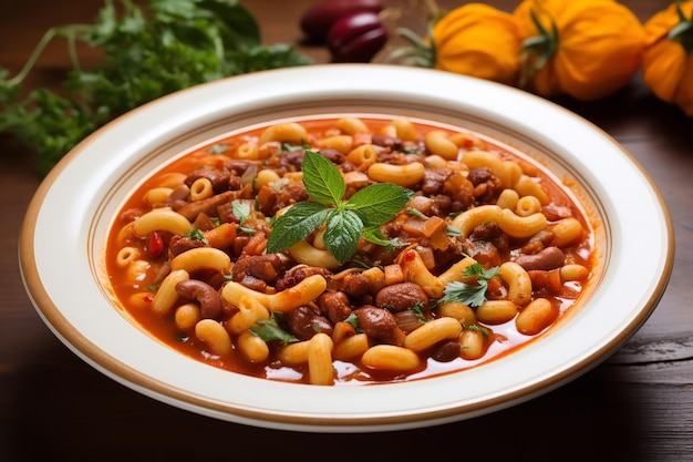 Pasta Fazool Pasta e Fagioli Italiaans recept