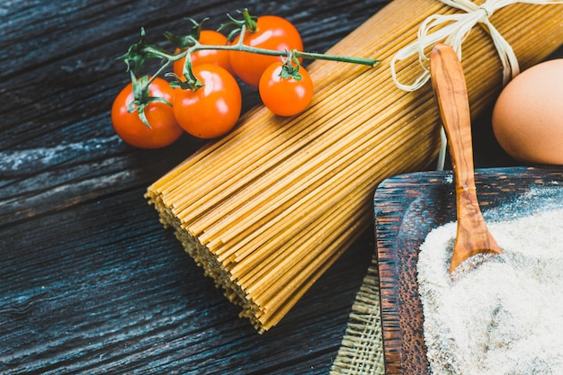 Pasta ingredients