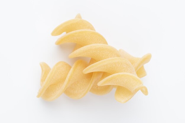 Pasta isolated on white background