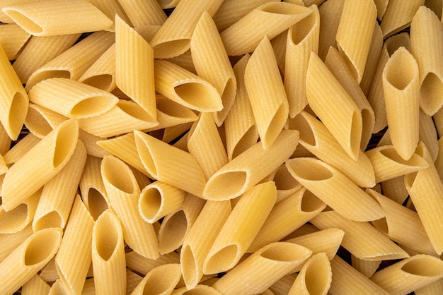 Pasta isolated on white background.