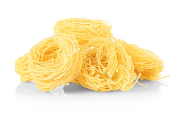 Pasta isolated on white