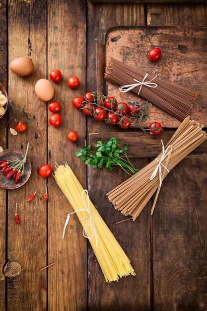 Pasta Met Ingrediënten