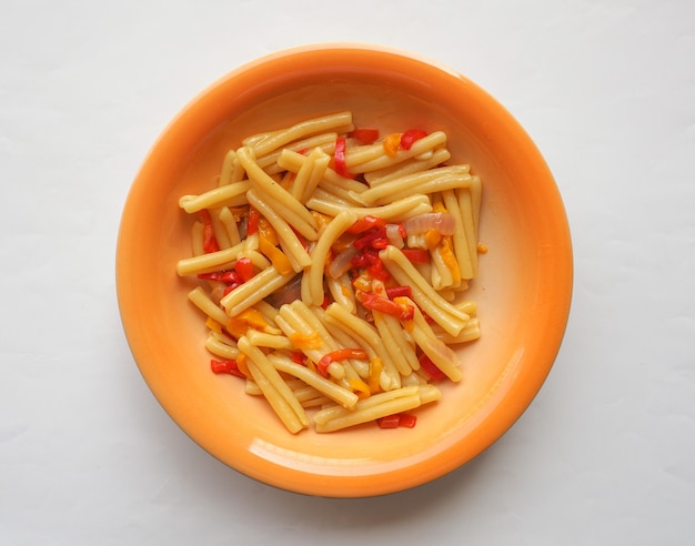 Pasta met paprika