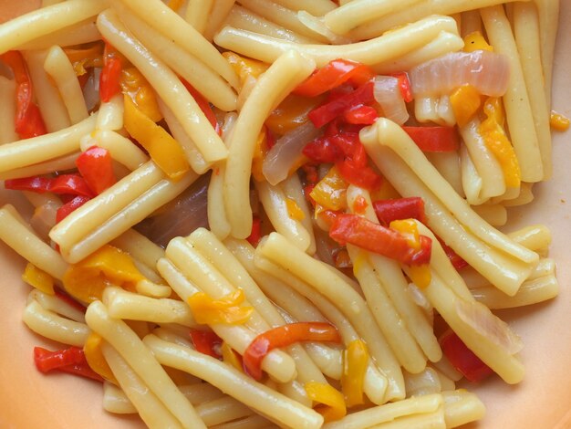 Pasta met paprika