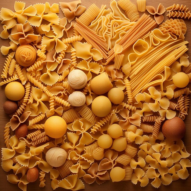 Photo pasta noodles