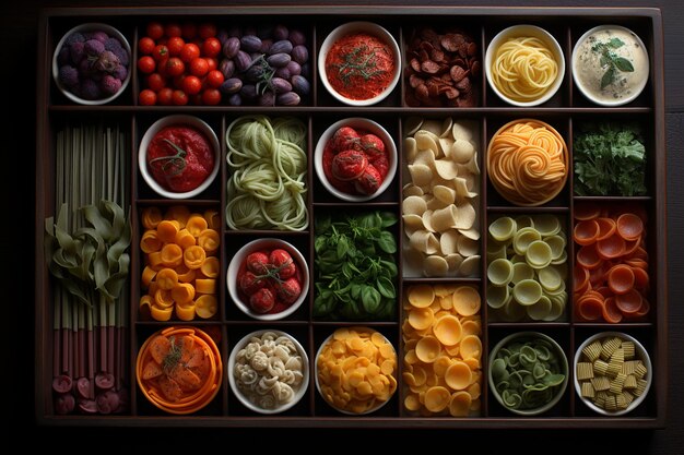 Photo pasta palette photo