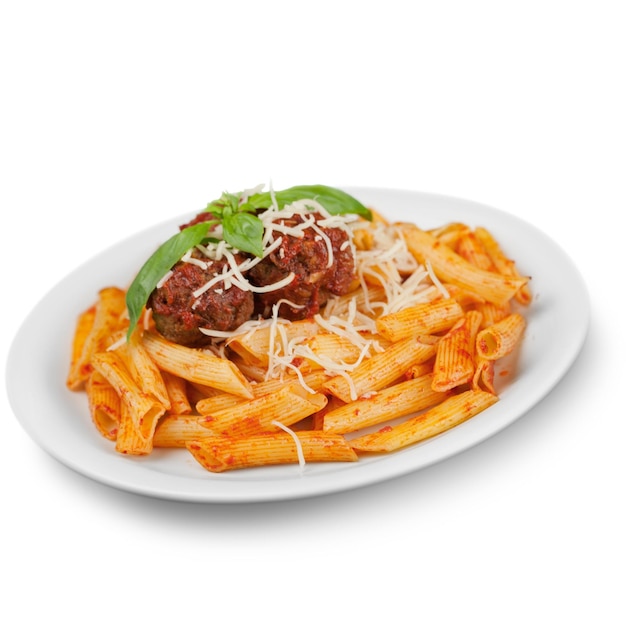 Pasta Penne Pasta with Bolognese Sauce