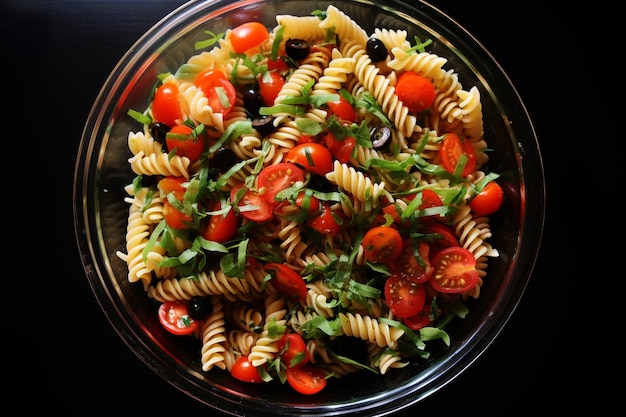 Pasta salade met balsamico azijn