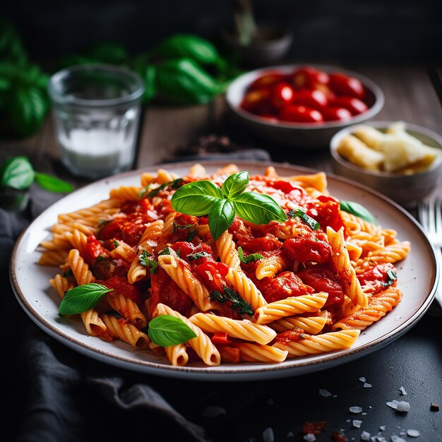 Premium AI Image Pasta Spaghetti Bolognese With Minced Beef Sauce premium-ai-image-pasta-spaghetti-bolognese-with-minced-beef-sauce