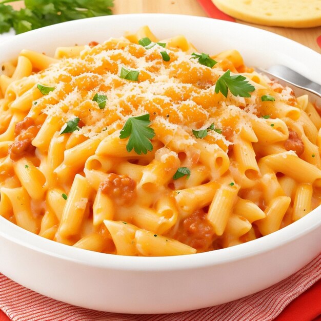 Pasta with cheese