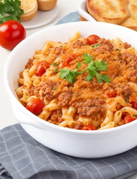 pasta with meat