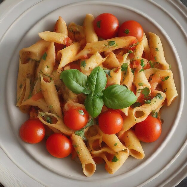 pasta with tomato sauce