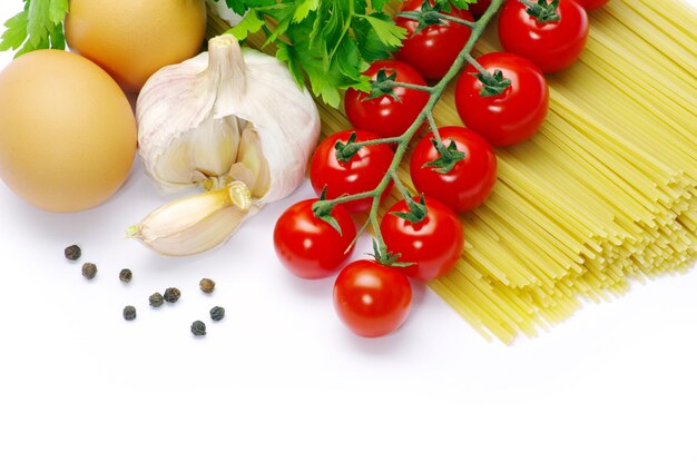 Pasta with tomatoes