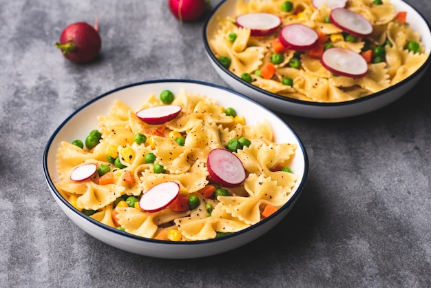 pasta with vegetable 