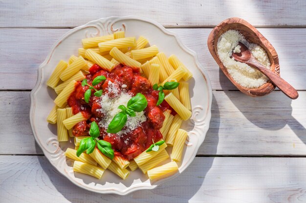 pasta with vegetables