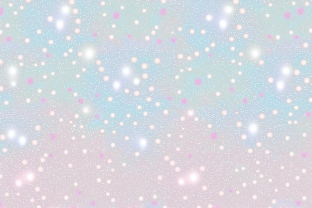 Pastel abstract background with bokeh defocused lights and stars