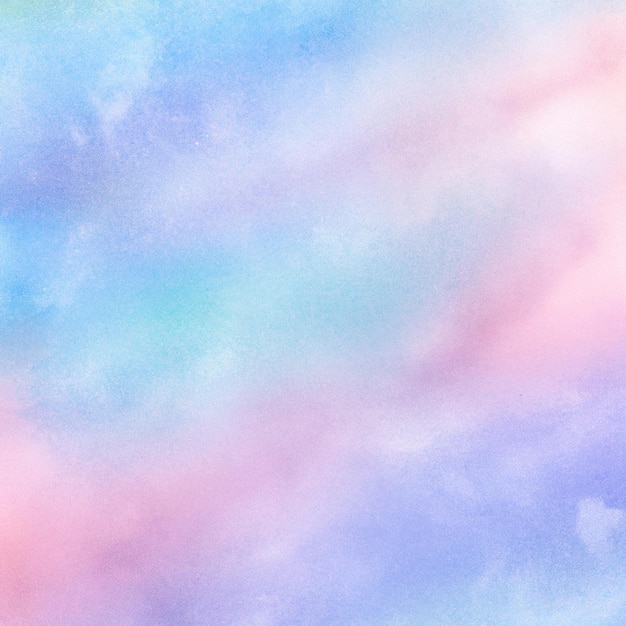 Pastel background with a pink and blue sky.