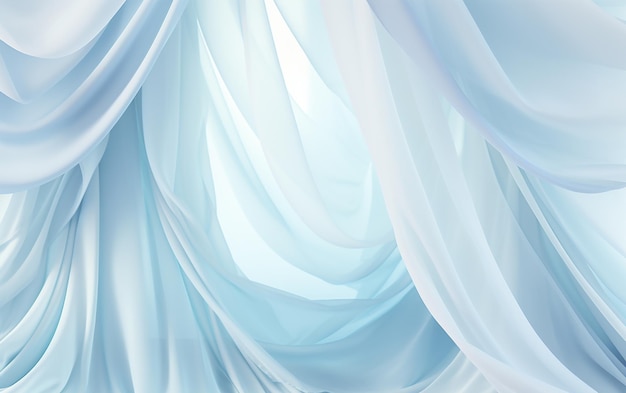 Pastel Blue Banner Background