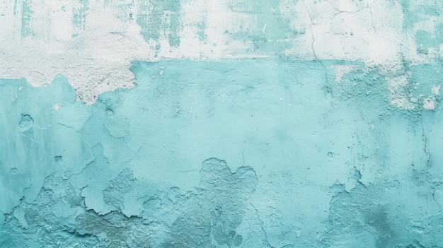 Foto texture di pietra di cemento blu pastello e bianco per lo sfondo in carta da parati estiva cemento e sabbia parete di tono vintage