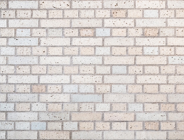 pastel brick wall with gray concrete lines, pattern for background